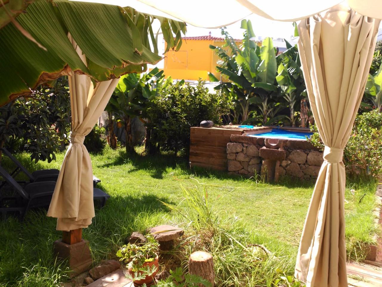 Villa Canaria Piscina Jacuzzi Jardin Santa Maria de Guia de Gran Canaria Buitenkant foto