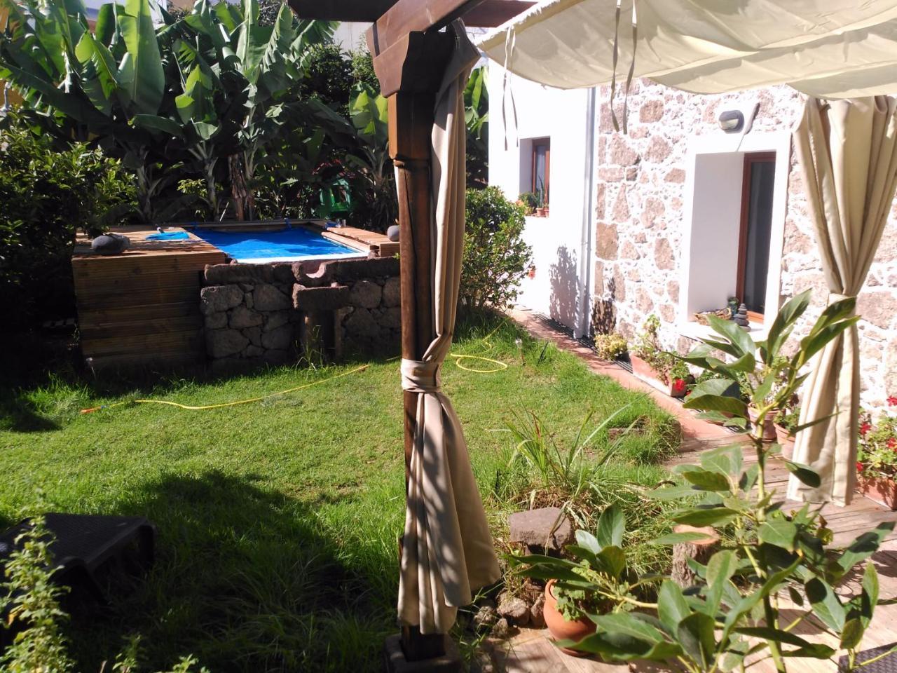 Villa Canaria Piscina Jacuzzi Jardin Santa Maria de Guia de Gran Canaria Buitenkant foto