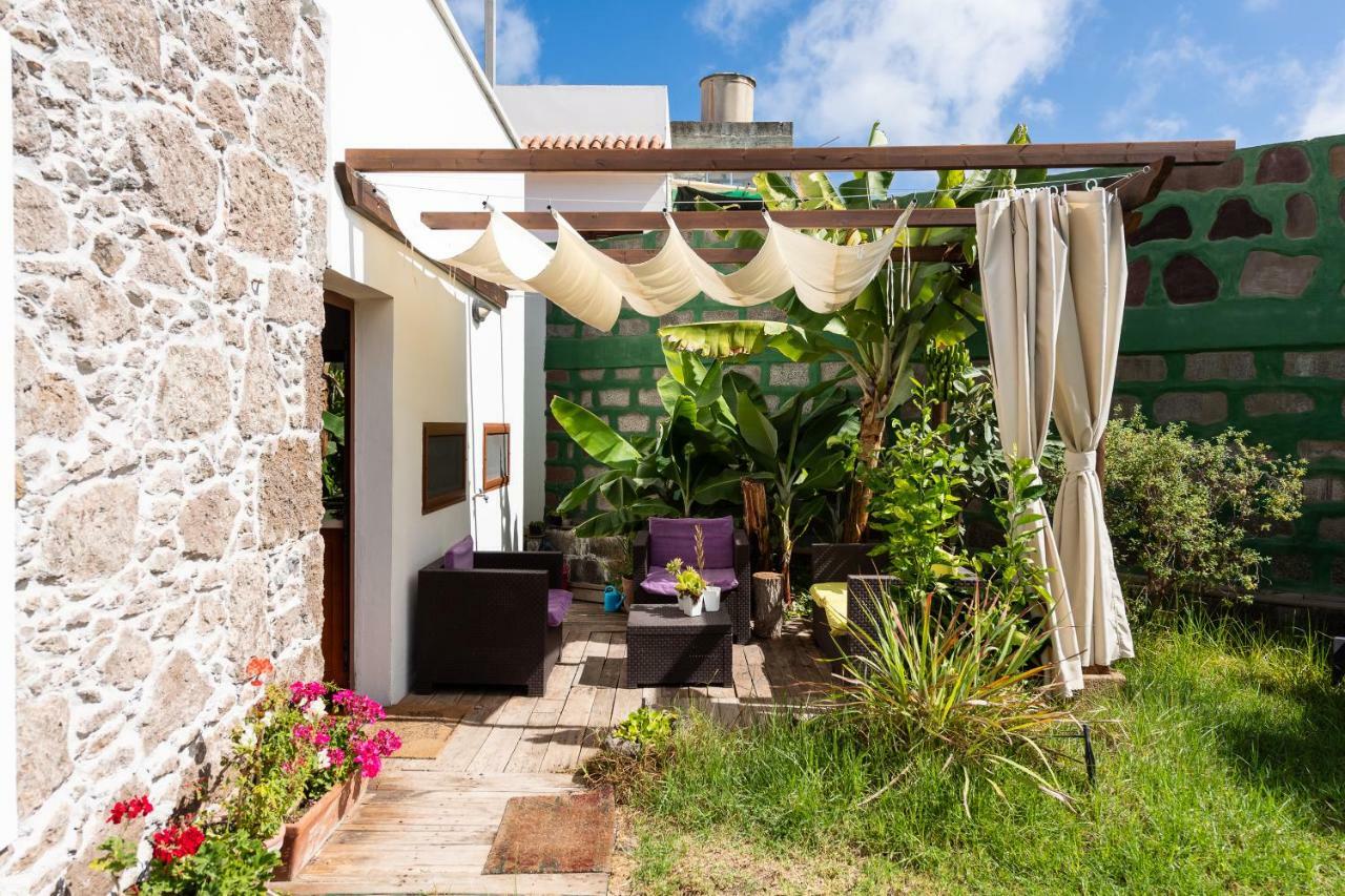 Villa Canaria Piscina Jacuzzi Jardin Santa Maria de Guia de Gran Canaria Buitenkant foto